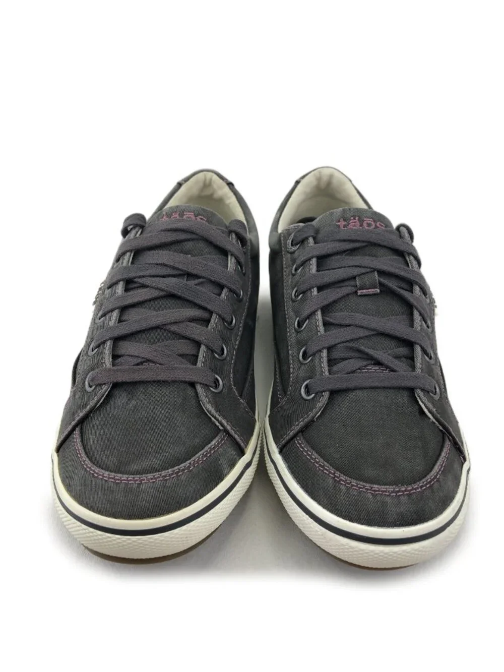 Taos Moc Star Gray Canvas Sneakers 8